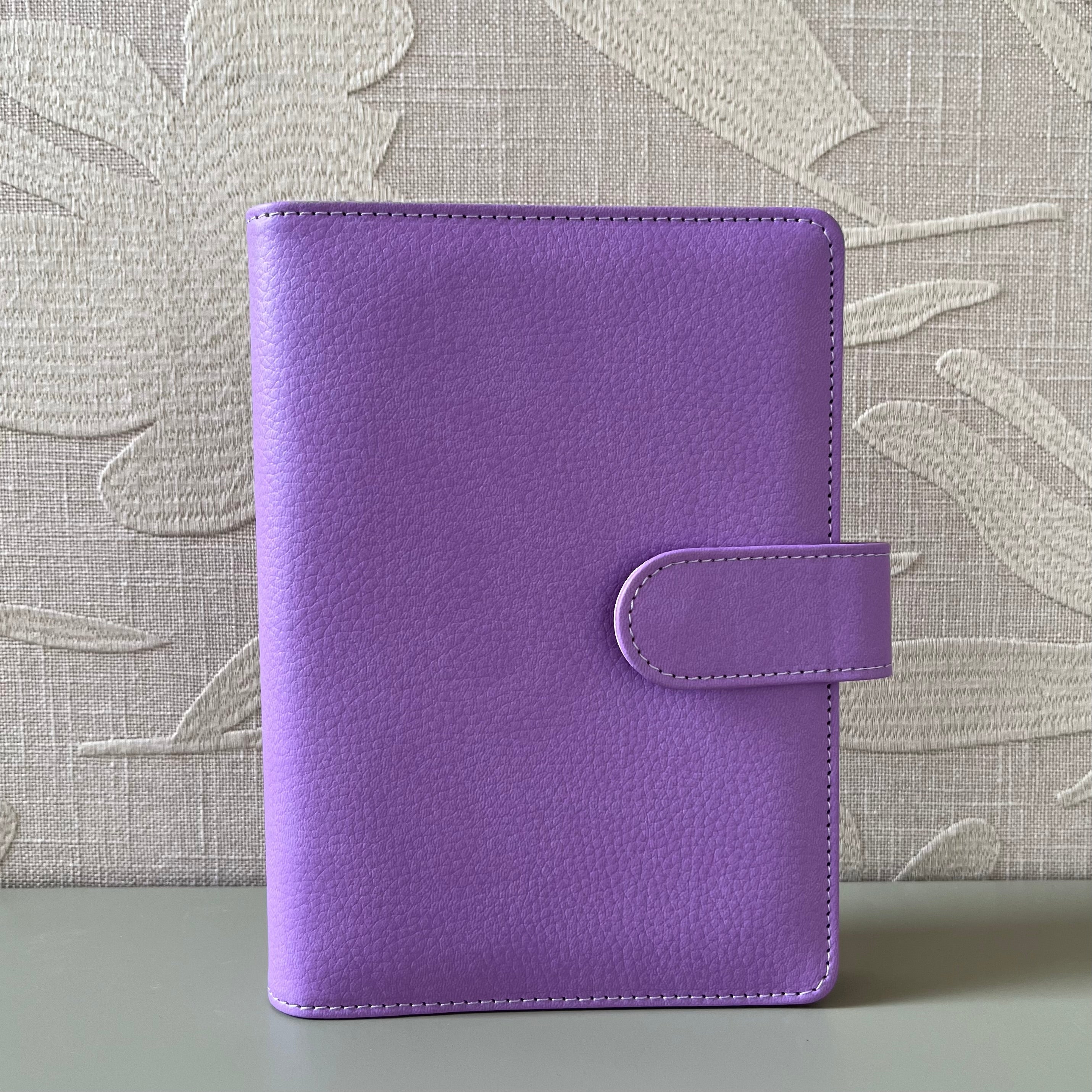 Pebble budget binder A6 - paars