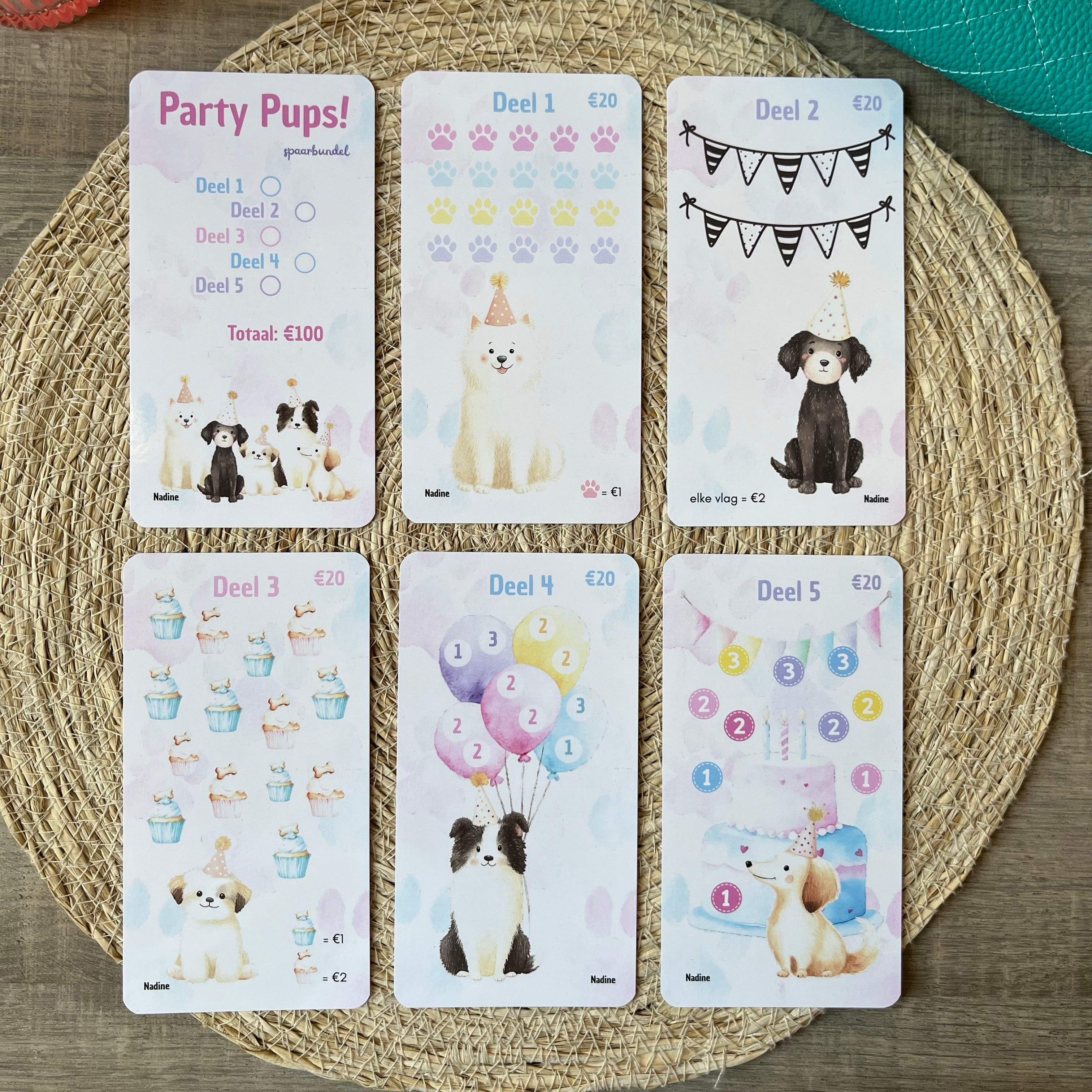 Party Pups spaarbundel A6